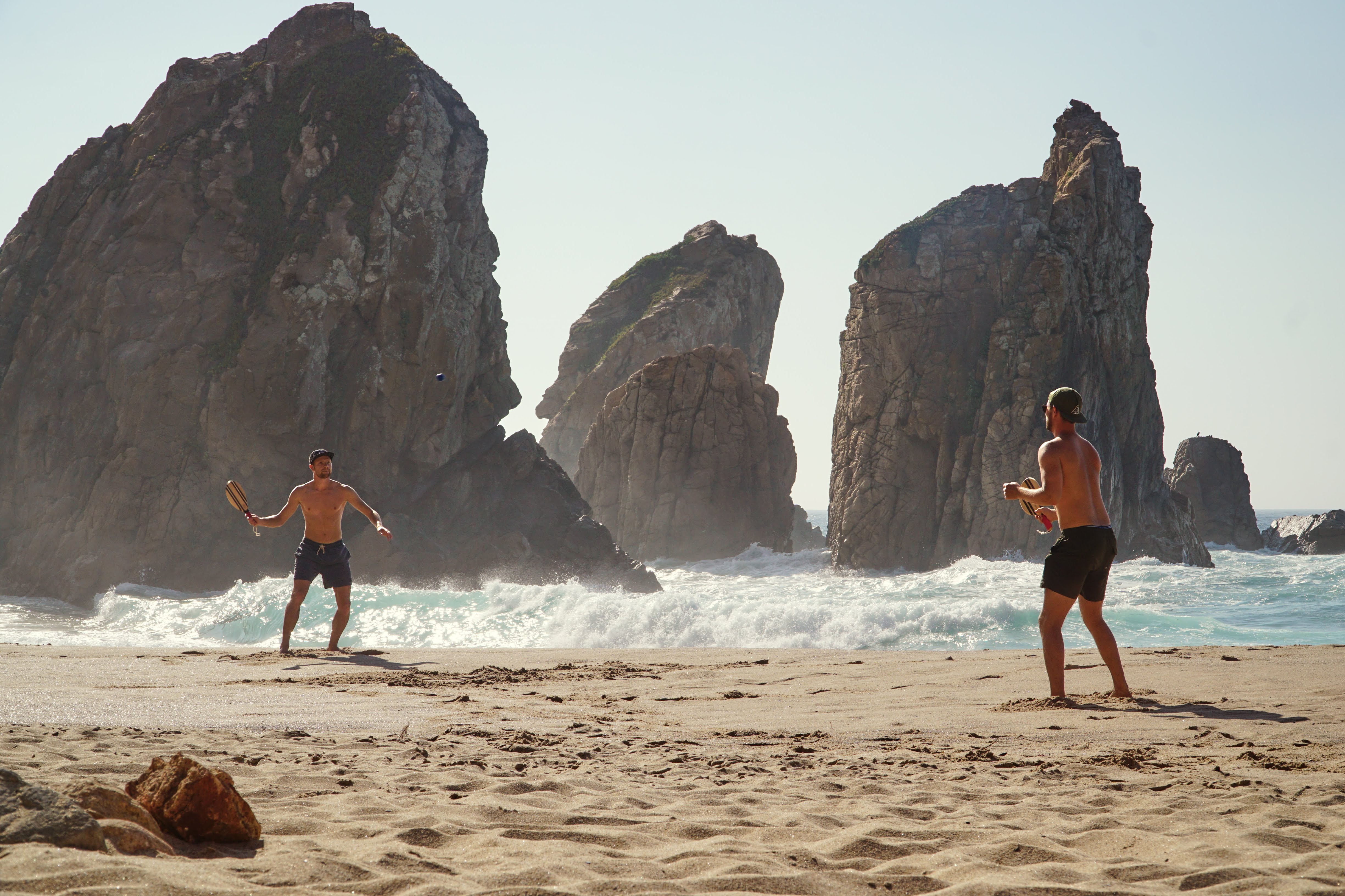 Frescobol - a fun racket sport with a cooperative gameplay