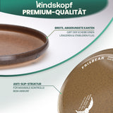 CoffeeBean - nachhaltige Frisbee-Scheibe aus Kaffeesatz & recyceltem Kunststoff – 175g
